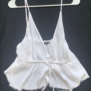 brandy melville spaghetti strap crop top